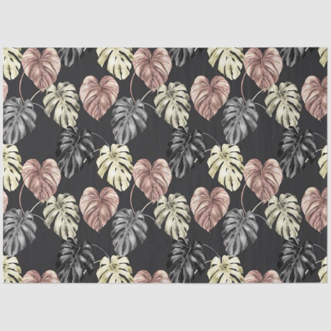 Tropical Animal Print &Greenery Series Design 31 Tissue Paper (Front)