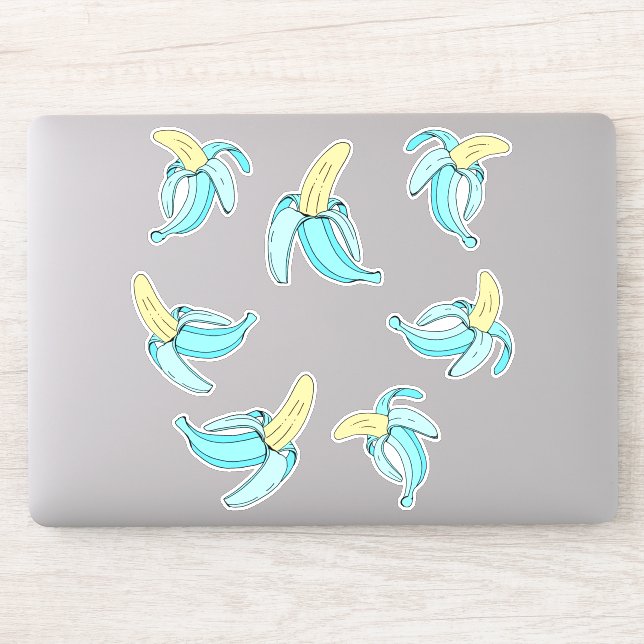 Tropical Aqua Blue Banana Fruit (Computer)