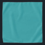 Tropical Aqua / Turquoise Solid Colour SW 6767 Bandana<br><div class="desc">Ultramarine Tropical Solid Colour Pairs with Sherwin Williams Paint's 2020 Forecast Trending colour, Aquarium SW 6767, one of the calming but yet bold and energetic colours on the Play Colormix colour palette. This beautiful shade of colour can be used as a standalone accent shade or you can use the hue...</div>