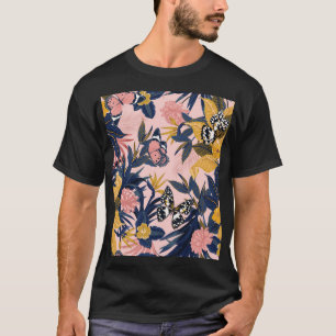 Tropical Art: Bright Forest Patterns T-Shirt