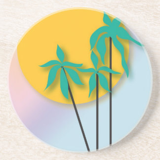 Tropical Art Coaster