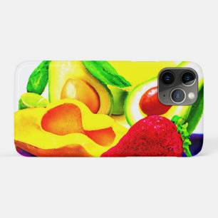 Tropical Avocado, Strawberry, and Mango. Buy Now Case-Mate iPhone Case