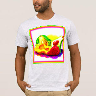 Tropical Avocado, Strawberry, and Mango. Buy Now T-Shirt