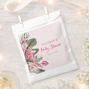 Tropical Baby Shower Favour Bags