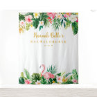 Tropical Bachelorette Backdrop, Photobooth Prop