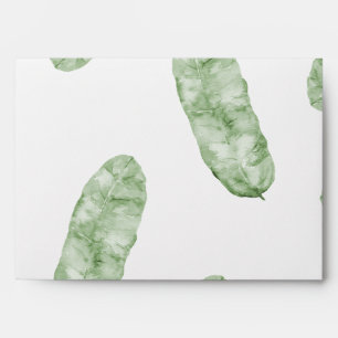 Tropical Banana Leaves Envelope