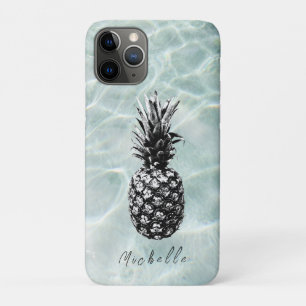 Tropical Beach and Sandy Pineapple Custom Case-Mate iPhone Case