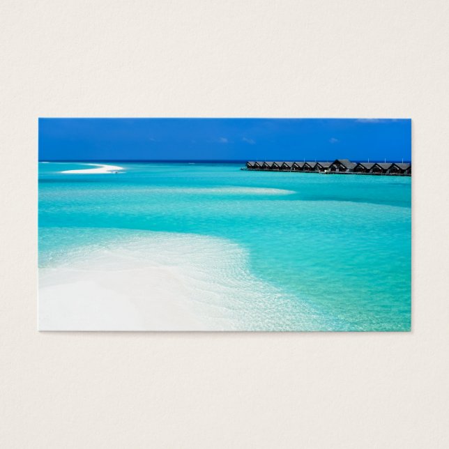 Tropical beach at Maldives (Front)