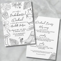 Tropical Beach Bachelorette Party