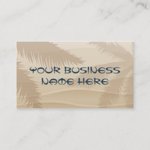 Tropical Beach Business Card