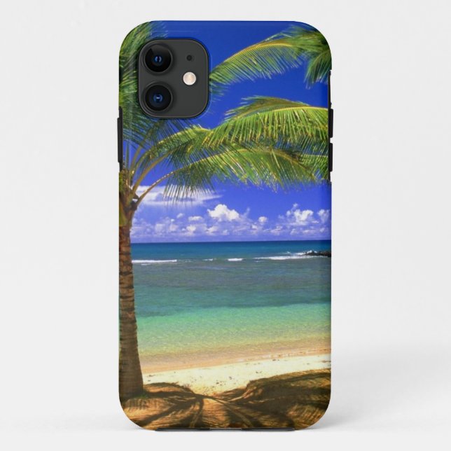 tropical beach Case-Mate iPhone case (Back)