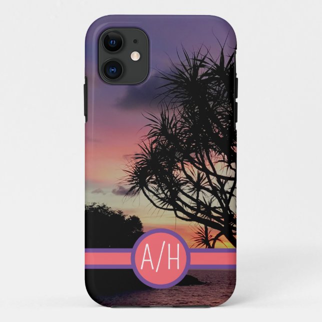 Tropical Beach Case-Mate iPhone Case (Back)