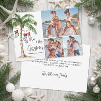 Tropical Beach Christmas Photo