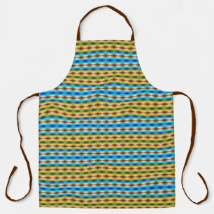 Tropical Beach Coloured Kaleidoscope Abstract Art Apron