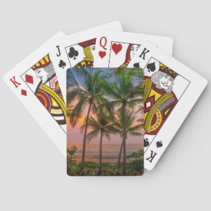 Tropical Beach   Corcovado National Park Playing Cards