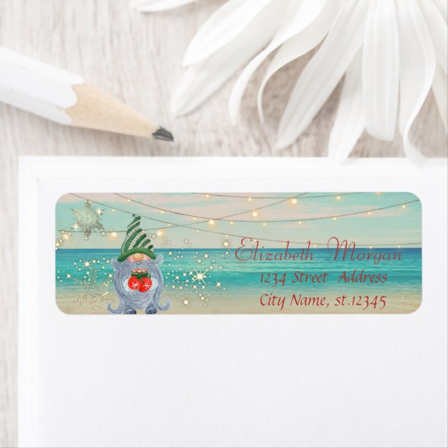 Tropical,Beach,Cute Gnome,Snowflakes  (Insitu)