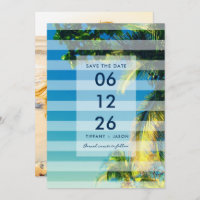 Tropical Beach Destination Wedding Photo