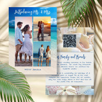 Tropical Beach Elopement Newlywed Reception