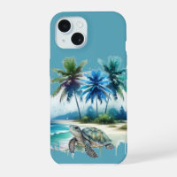 Tropical Beach Escape Turtle’s Journey