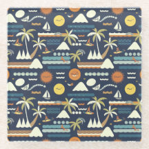 Tropical Beach Fun Pattern