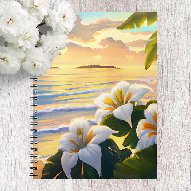 Tropical Beach, Hawaii Notebook (Creator Uploaded)