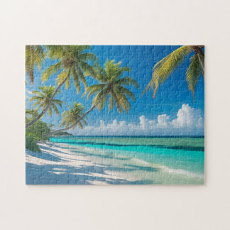 Tropical Beach Jigsaw Puzzle