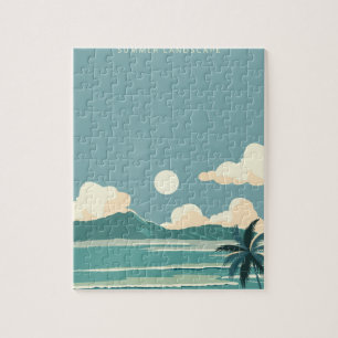Tropical beach jigsaw puzzle