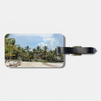 Tropical Beach Luggage Tag - Punta Cana