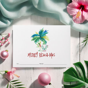 Tropical Beach-mas Money Envelope