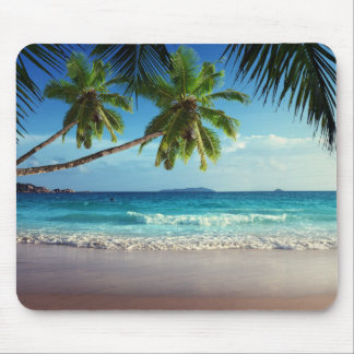 Tropical Beach Mouse Pad