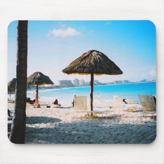 Tropical Beach Mousepad (Front)