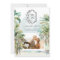 Tropical Beach Palm Trees | Photo Save the Date