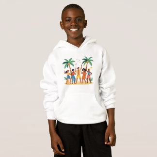 Tropical Beach Party Friends Summer Celebration