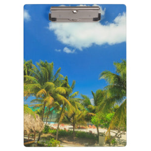 Tropical beach resort, Belise Clipboard