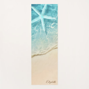 Tropical Beach, Sand,Seastar Yoga Mat