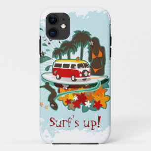 Tropical Beach Scene iPhone 11 Case