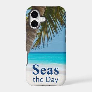 Tropical beach scene Seas the Day