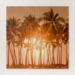 Tropical beach: scenic natural view jigsaw puzzle