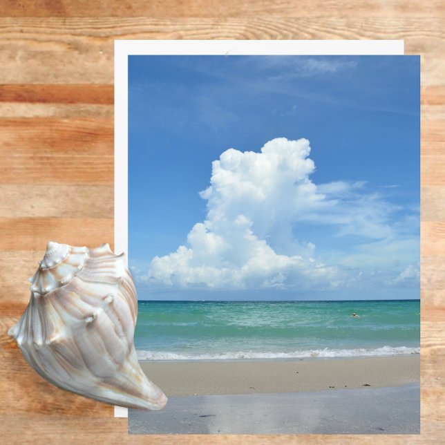 Tropical Beach Seascape Scrapbook paper (Creator Uploaded)