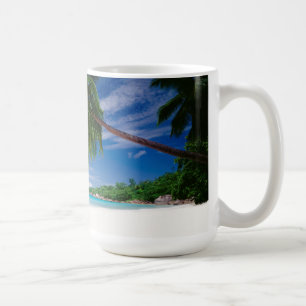 Tropical Beach Seychelles Coffee Mug