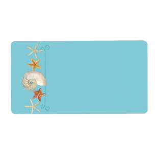 Tropical Beach Shells Starfish Nautilus Summer