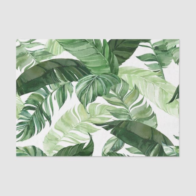 Tropical Beach Tissue Paper (Front)