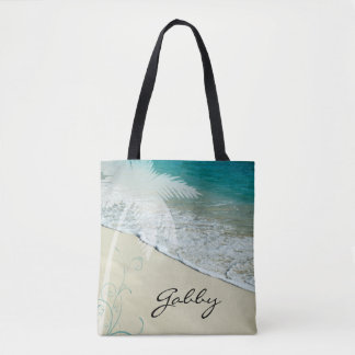 Tropical Beach Tote Bag