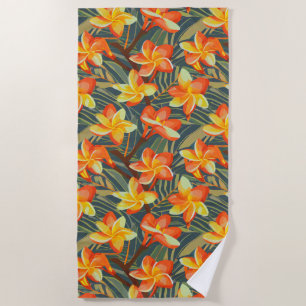 Tropical beach towel