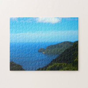 Tropical Beach Trinidad and Tobago. Jigsaw Puzzle