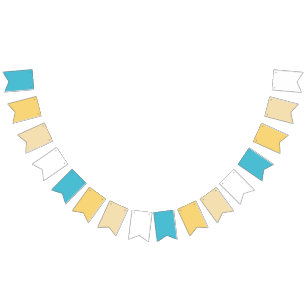 Tropical Beach Wedding coastal Bunting