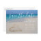 Tropical Beach with Sand Heart Save the Date