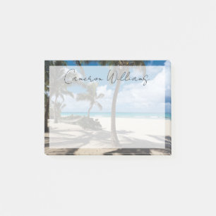 Tropical Beaches   Anguilla Beach, Palm Tree Post-it Notes