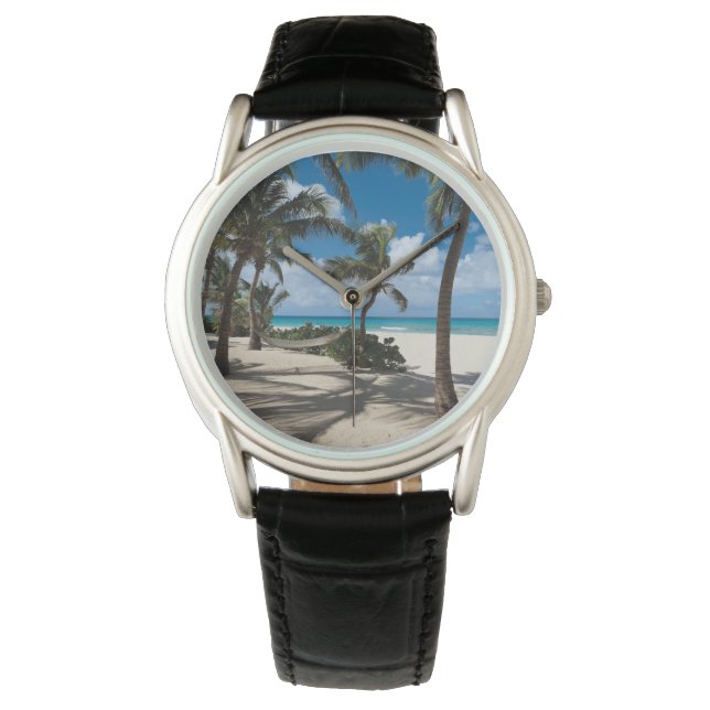 Tropical Beaches | Anguilla Beach, Palm Tree Watch (Front)