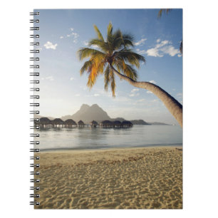 Tropical Beaches Beach Huts, Bora Bora Notebook